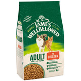 James Wellbeloved Adult Chicken and Rice Dry Cat Food 4kg Bag