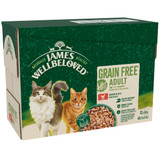 James Wellbeloved Adult Cat Grain Free Chicken in Jelly Pouches 12 x 85g
