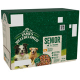 James Wellbeloved Senior Turkey in Gravy Pouches 48 x 90g
