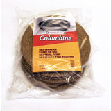 Bag of brown, circular nest felts for pigeons; Versele Laga brand.