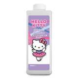 Hello Kitty lavender cat litter deodorizer bottle, purple label, Hello Kitty graphic, 500g.