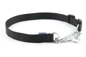 Ancol Nyl Chain Check Col Blck S7-10