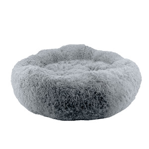 Ancol Sup Plush Donut Bd SGry Lrg Ancol Sup Plush Donut Bd SGry Lrg