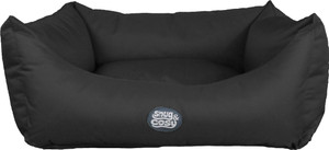 Snug&Cosy Pescara Black Rectangle Bed