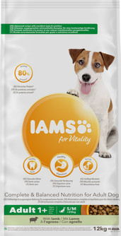 Iams Dog Adult Sml/Med Lamb