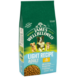 James Wellbeloved Adult Light Lamb & Rice 12.5kg
