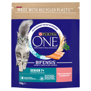 Purina One Senior 7+ Cat Salmon 750g