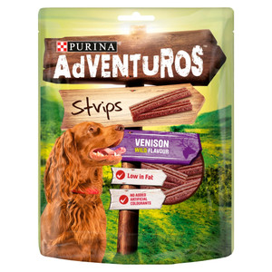 Adventuros Strips Dog Treats 90g