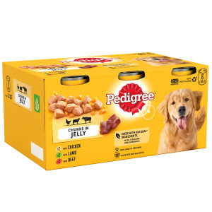 Pedigree Mixed Cans in Jelly 6 x 400g