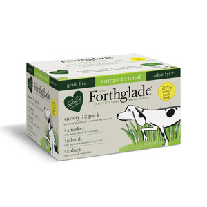 Forthglade Adult Grain Free Variety Trays 12 x 395g - Zing Paws