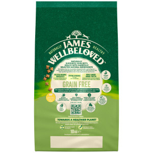 James Wellbeloved Adult Grain Free Lamb & Vegetable 10kg - Zing Paws