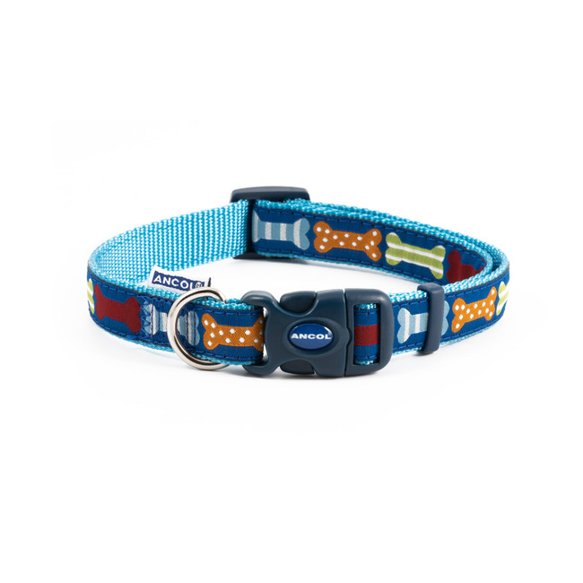 Ancol Tartan Lead Blue 1mx19mm 1-9 Ancol Tartan Lead Blue 1mx19mm 1-9