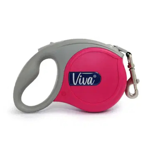 Ancol Viva Retractable Lead Lrg Pink Ancol Viva Retractable Lead Lrg Pink