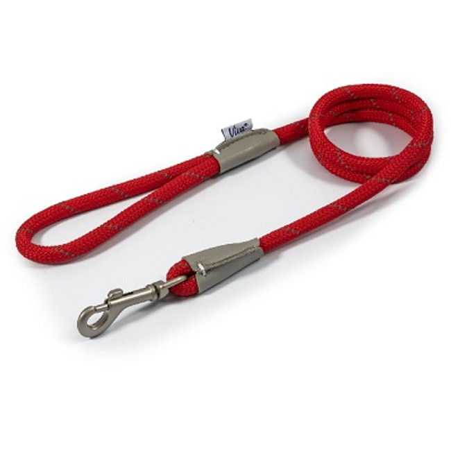 Ancol Viva Rope Refl Snp Lead Red1cm Ancol Viva Rope Refl Snp Lead Red1cm
