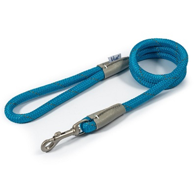 Ancol Viva Rope Refl Snp Lead Blu12mm Ancol Viva Rope Refl Snp Lead Blu12mm