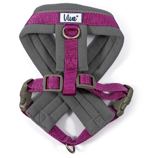 Ancol Viva Pad Harness Prpl 41-53cm Ancol Viva Pad Harness Prpl 41-53cm