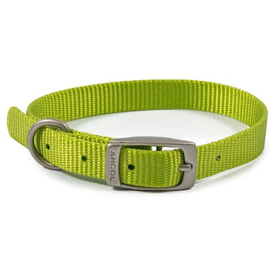 Ancol Viva Buckle Col Lime 20-26cm