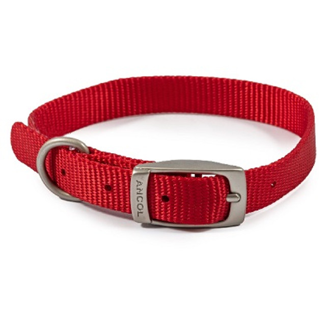 Ancol Viva Buckle Col Red 20-26cm Ancol Viva Buckle Col Red 20-26cm