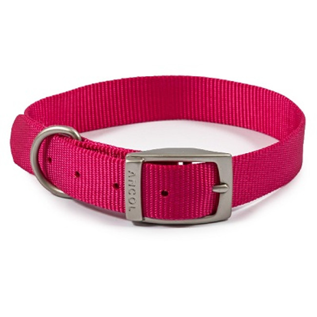 Ancol Viva Buckle Col Pink 28-36cm Ancol Viva Buckle Col Pink 28-36cm