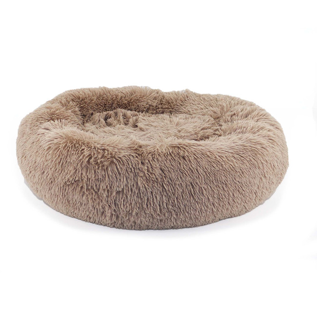 Ancol Sup Plush Donut Bd Oatmeal Med Ancol Sup Plush Donut Bd Oatmeal Med