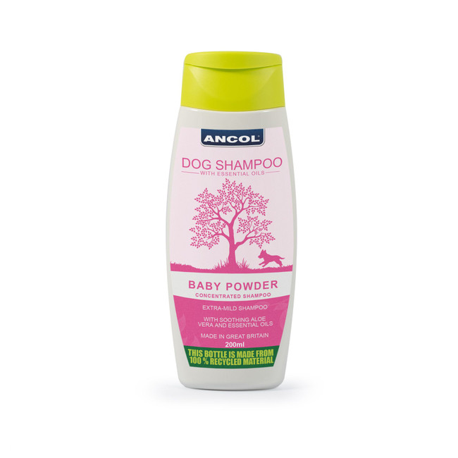 Ancol Dog Shampoo Baby Powder 6x200ml Ancol Dog Shampoo Baby Powder 6x200ml