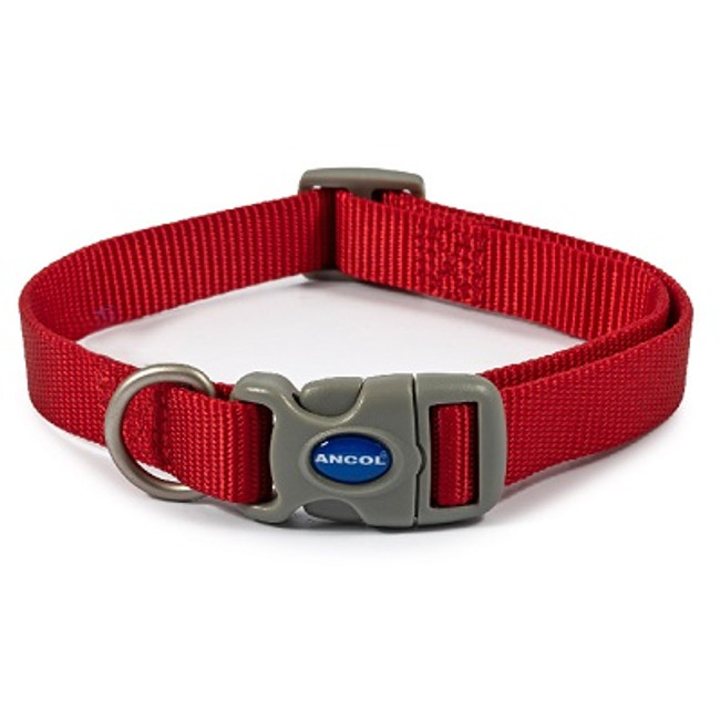 Ancol Viva Quick Fit Collar Red 30-50cm Ancol Viva Quick Fit Collar Red 30-50cm