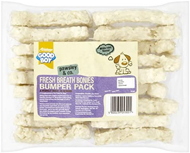 Good Boy Fresh Breath Bonies x 18 Good Boy Fresh Breath Bonies x 18