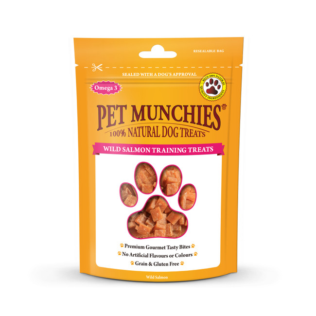 Pet Munchies Training Treat Salmon 8x50g Pet Munchies Training Treat Salmon 8x50g