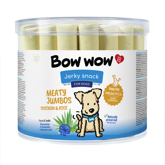 Bow Wow Meaty Jumbos Chicken 35x40g Bow Wow Meaty Jumbos Chicken 35x40g