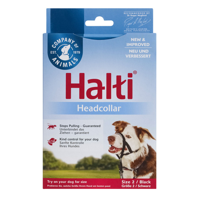 Halti Headcollar Black Size 2 Halti Headcollar Black Size 2