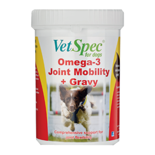VetSpec Omega 3 Joint Mobility + Gravy
