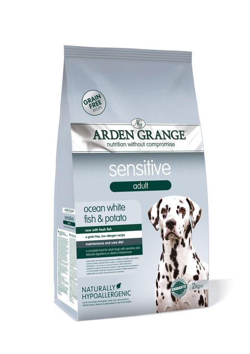 Arden Grange Adult Sensitive Ocean White Fish & Potato 2kg Arden Grange Adult Sensitive Ocean White Fish & Potato 2kg