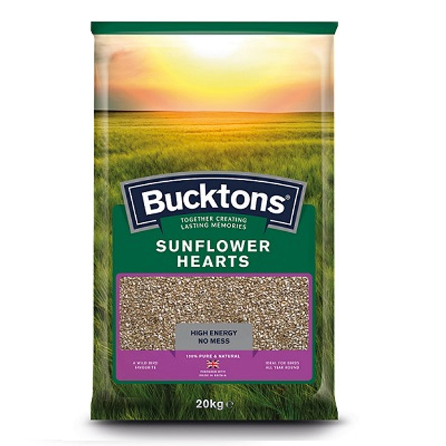 Bucktons Hulled Sunflower Hearts