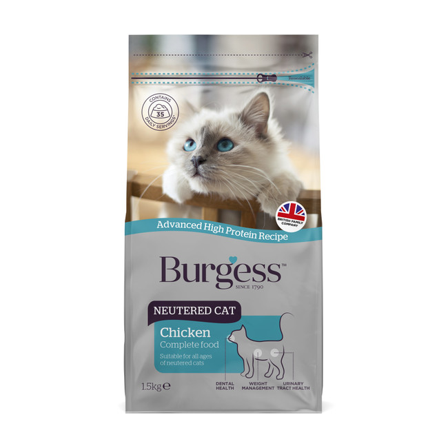 Burgess Neutered Cat Chicken Burgess Neutered Cat Chicken