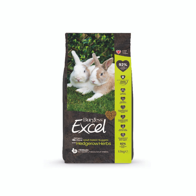 Burgess Excel Rabbit Nature Blend4x1.5kg