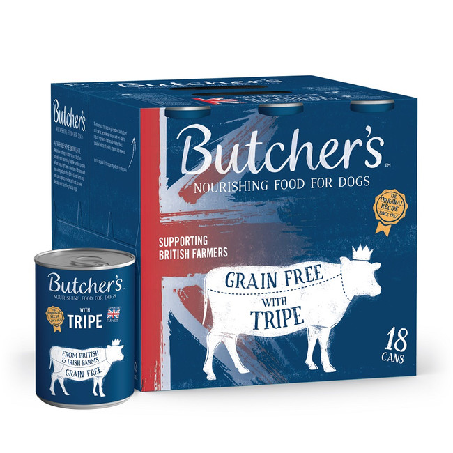 Butchers Tins Tripe GF Mix 18x400g Butchers Tins Tripe GF Mix 18x400g