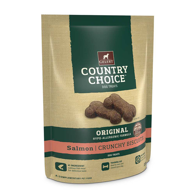 Gelert Country Choice Salmon Dog Treats 225g Gelert Country Choice Salmon Dog Treats 225g