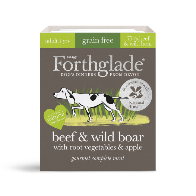 Forthglade Adlt Gourmet GF Bf&WBr 7x395g Forthglade Adlt Gourmet GF Bf&WBr 7x395g
