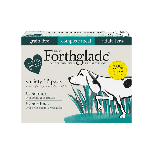 Forthglade Adult Comp GF Fish 12x395g Forthglade Adult Comp GF Fish 12x395g
