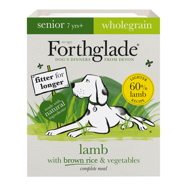 Forthglade Senior Comp WG Lamb 18x395g Forthglade Senior Comp WG Lamb 18x395g
