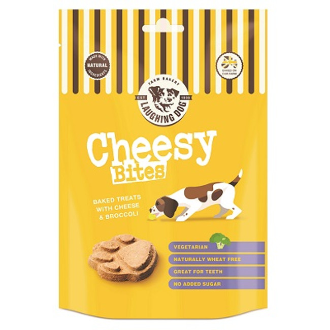 Laughing Dog Wht Free Cheesy Bite 5x125g Laughing Dog Wht Free Cheesy Bite 5x125g