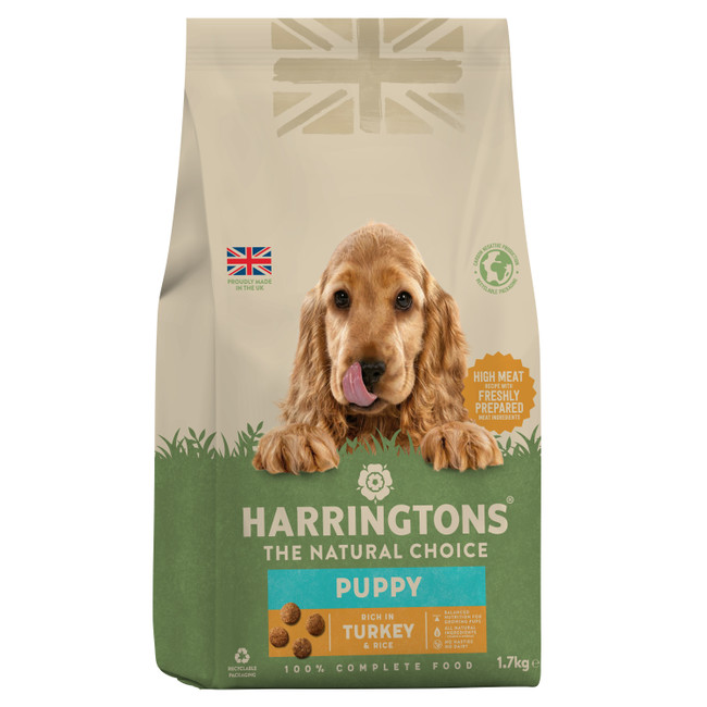 Harringtons Puppy rich in Turkey & Rice 1.7kg