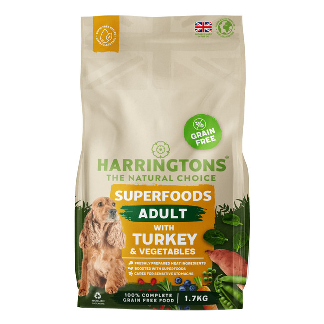 Harringtons Dog GF Superfood Trk 1.7kg