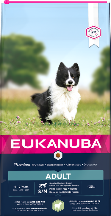 Eukanuba Adult Sml/Med Lamb