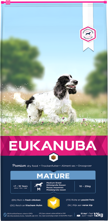 Eukanuba Mature Medium Chicken Eukanuba Mature Medium Chicken