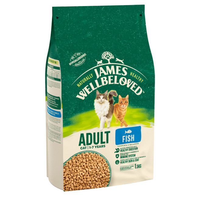 James Wellbeloved Cat Light Fish 1.5kg