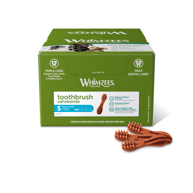 Whimzees Toothbrush Sml Display 150x90mm
