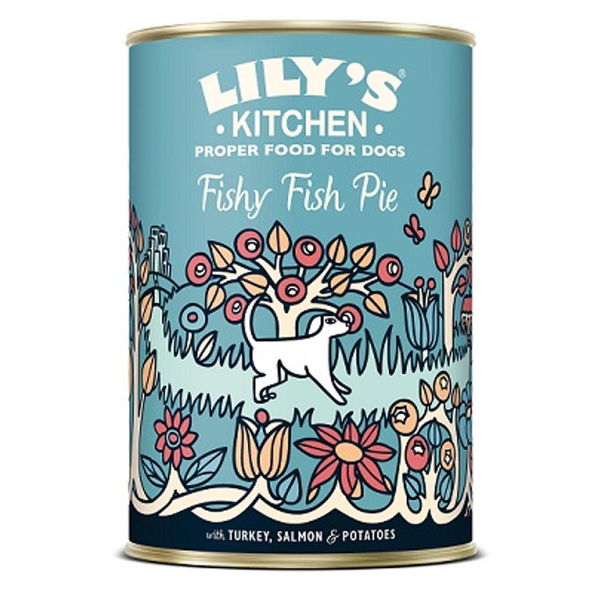 Lilys Kitchen Fishy Fish Pie 6x400g Lilys Kitchen Fishy Fish Pie 6x400g