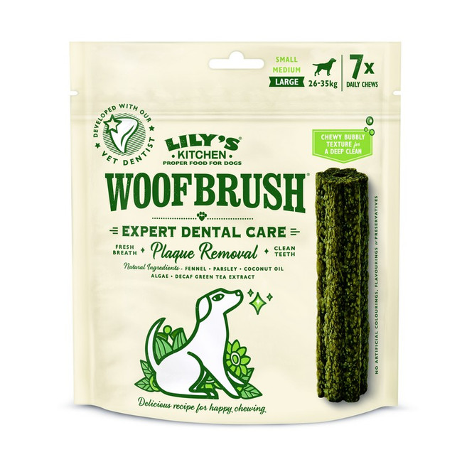 Woofbrush Dental Chew Large 4x329g Woofbrush Dental Chew Large 4x329g