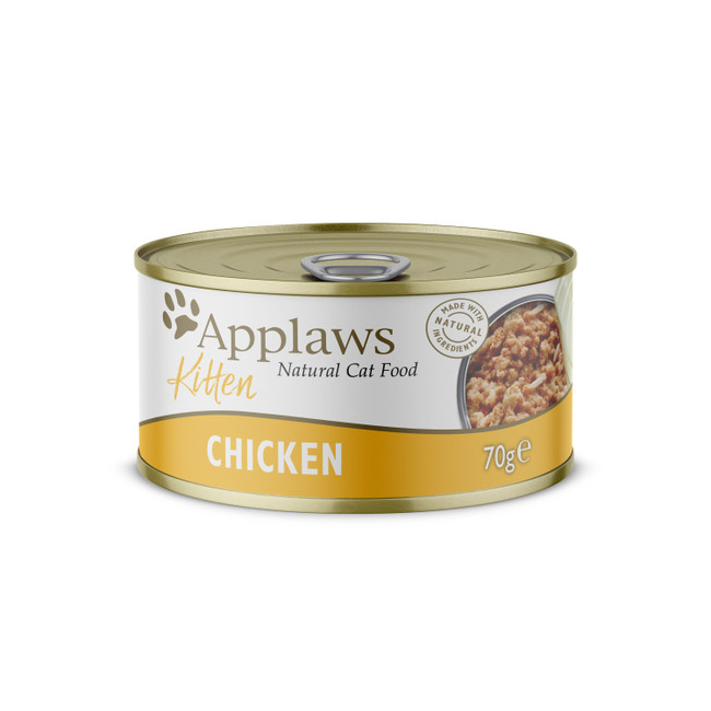 Applaws Kitten Chicken Tins 24x70g Applaws Kitten Chicken Tins 24x70g